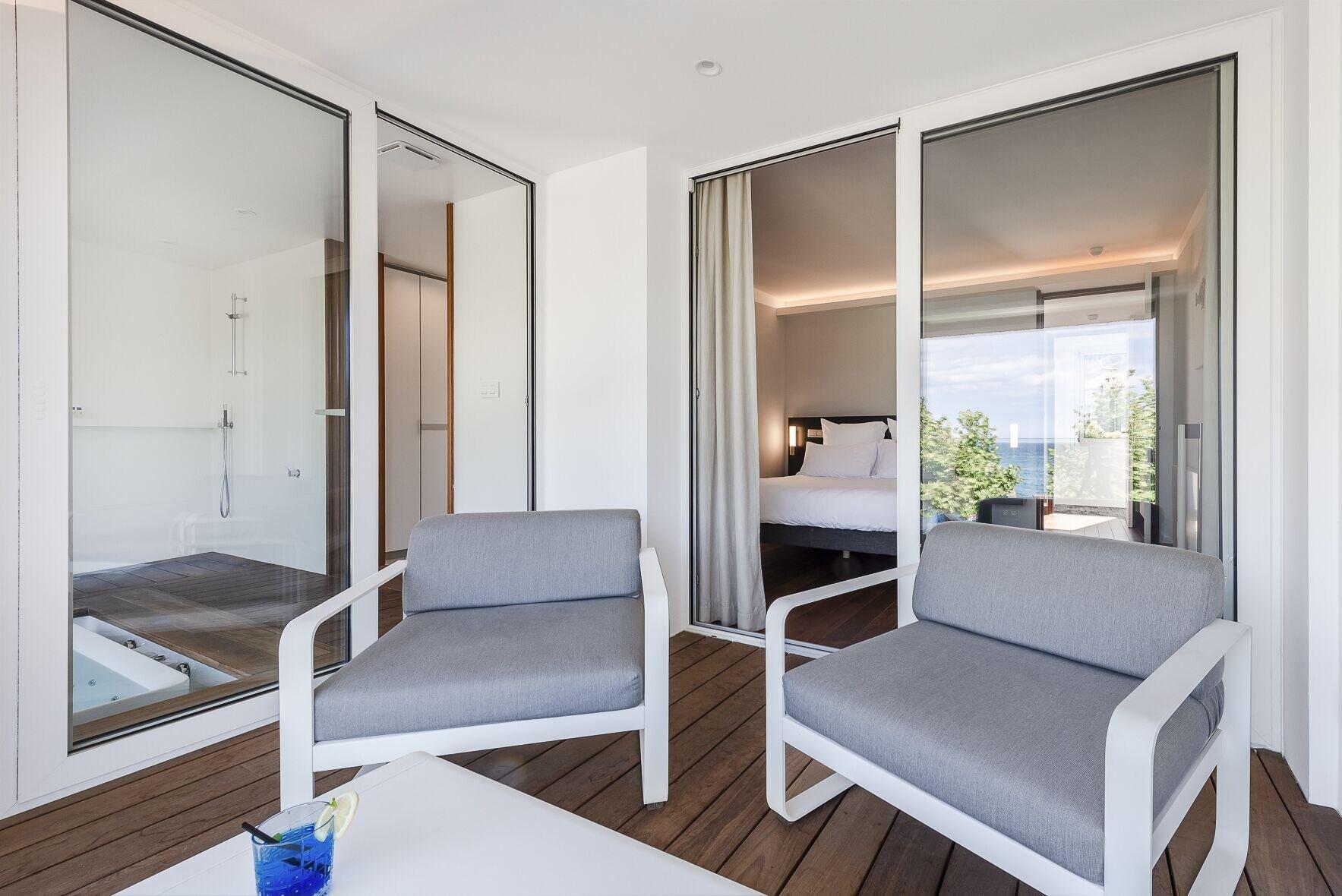 Les Elmes - Hotel, Spa & Plage Privee Банию-сюр-Мер Екстериор снимка